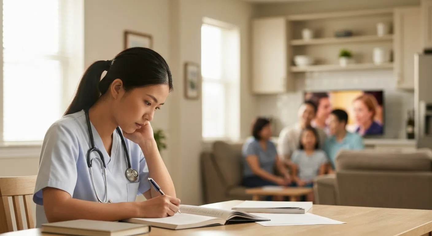 Pharmacist preparing OET writing for GPhC registration