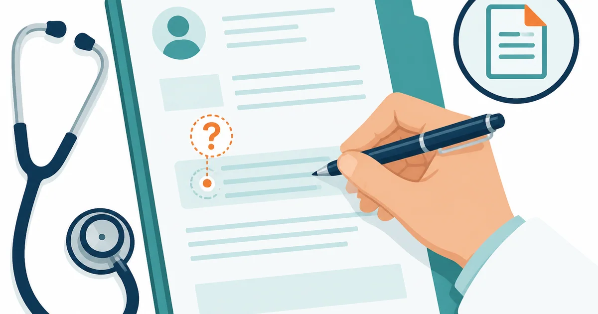 Hedging Language for Uncertain Diagnoses in OET Letters